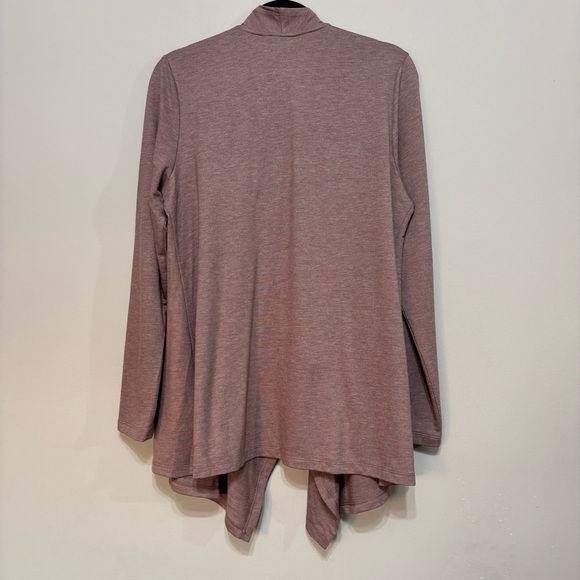 Women's Blush Pink Open Front Cardigan - Picture 3 of 4